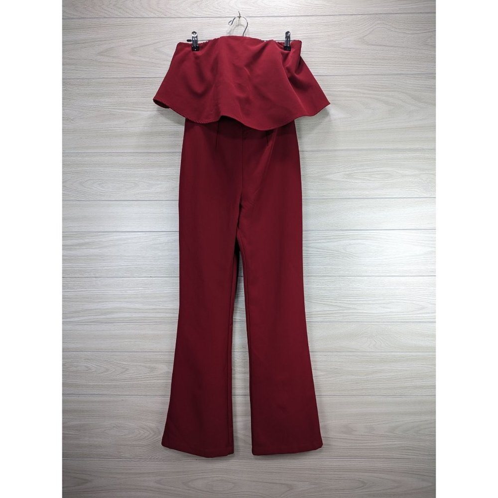 Strapless Formal Jumpsuit